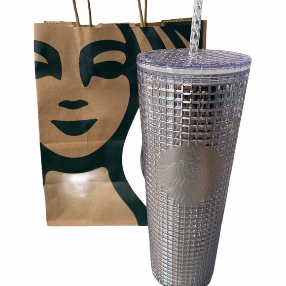Starbucks Other - NWT Starbucks Silver Disco cup